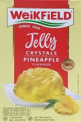 Weikfield Jelly Crystals Pineapple - 90 gm