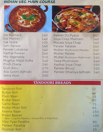 Madhushala Restaurant menu 