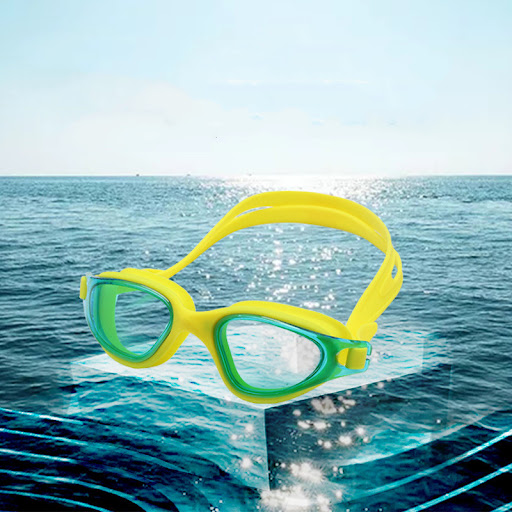 Title 6, Gafas de natación impermeables y antivaho Disfr...