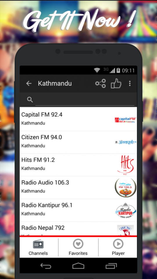 Radios Nepal AM FM Free Screen 1