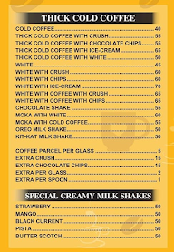 Kaivlya Cafe menu 1