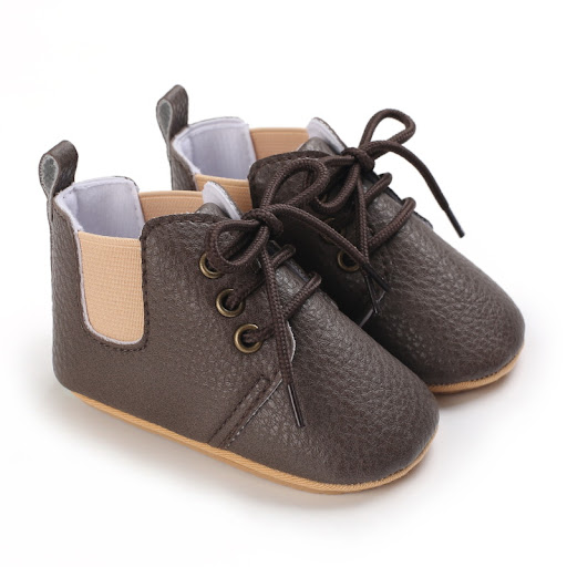 Title 5, Spring and Autumn Baby Soft Bottom High-top Cas...