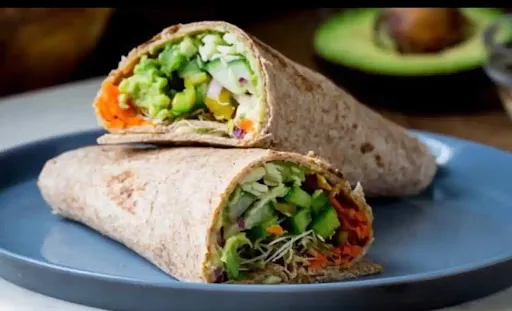 Grilled Green Vegetable Wrap