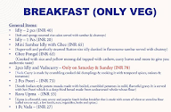 Vanakkam Bengaluru menu 3