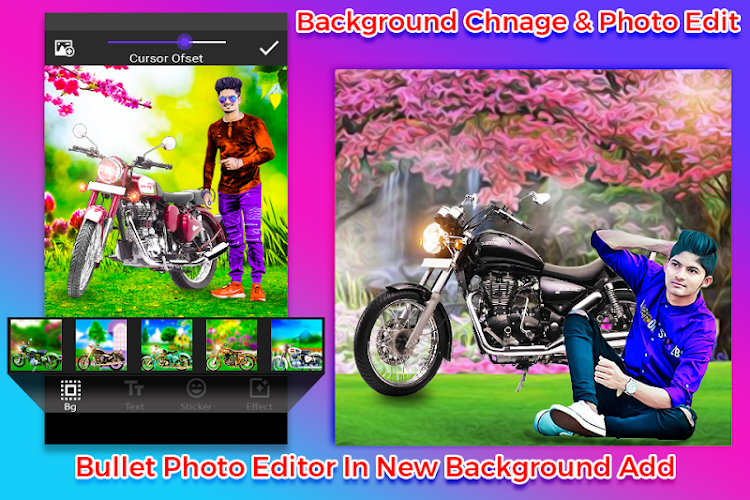 Bullet Bike Photo Editor - Background Changer - Latest version for Android  - Download APK