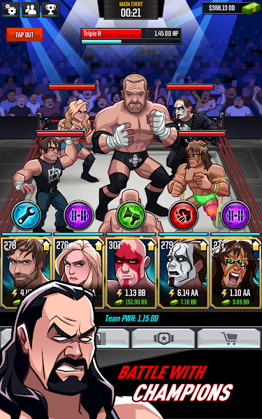  WWE Tap Mania- screenshot 