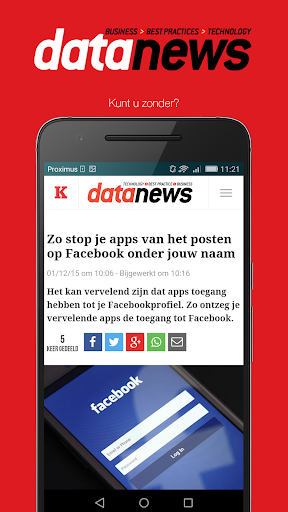 免費下載新聞APP|Datanews.be NL app開箱文|APP開箱王