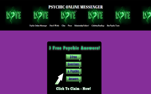 Psychic Messenger 3 Free Psychic Answers chrome extension