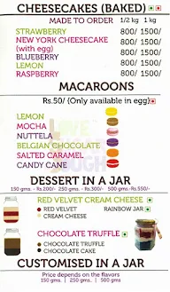 LSD - Love Sugar & Dough menu 1