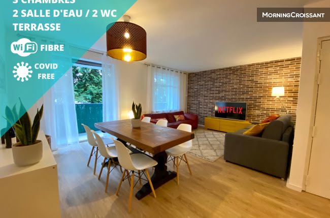 Location meublée loft 1 pièce 90 m² à Massy (91300), 3 190 €