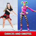 Cover Image of Télécharger Battle Royale Dances and Emotes 1.7 APK