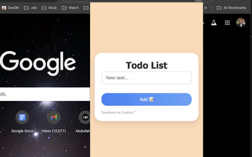 Corduka Todo List
