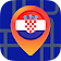 🔎Maps Of Croatia: Offline Maps Without Internet icon