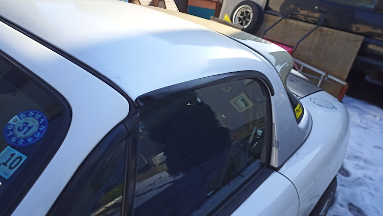ロードスターのDIY・車高調整・無加工スマホ撮り・タイヤ交換に関するカスタム事例の投稿画像3枚目