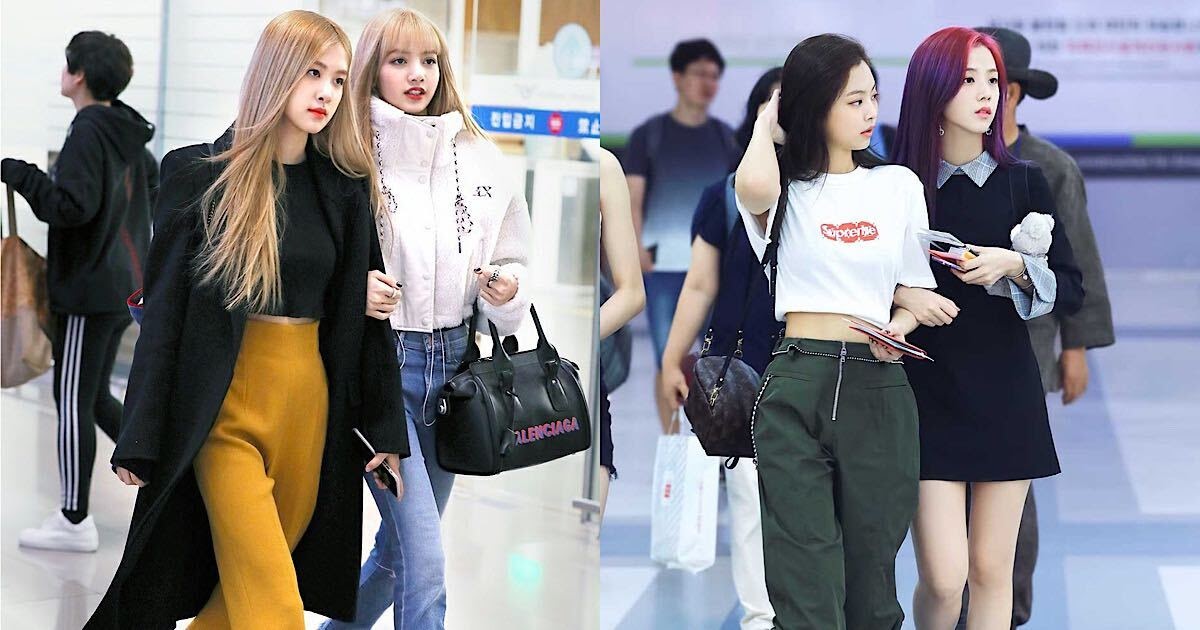 BLACKPINK Keeps Turning the Airport Into Their Own Fashion Show