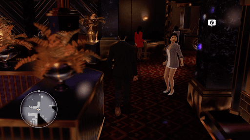 マハラジャのバーに近づく