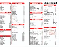 Bobby Panjabi Rasoi, Rohini menu 1