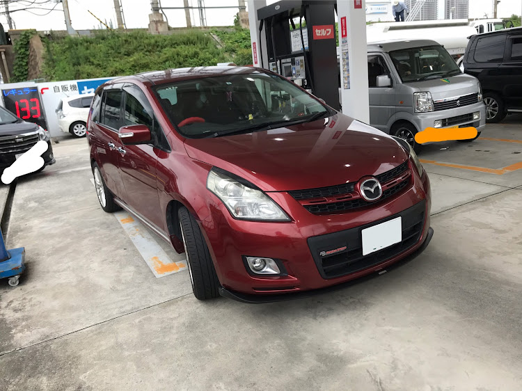 MPVのドライブ・エムズガレージ・レッドメモリー・MPV LY3P・マフラー音に関するカスタム事例の投稿画像1枚目
