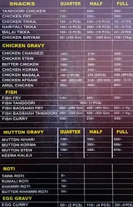 Non Veg Hotel Mughal Shah Darbar menu 4