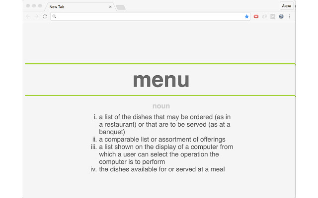 Vocab-U-List chrome extension