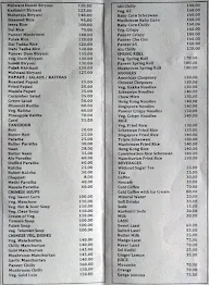 Hotel Prashant menu 3