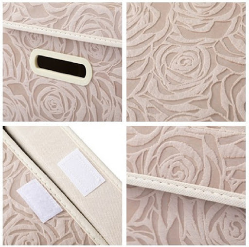 Title 2, Foldable storage box for efficient organization...