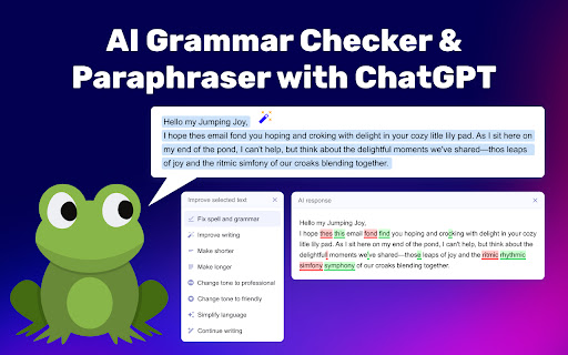 Grammar Check & Paraphrasing Tool