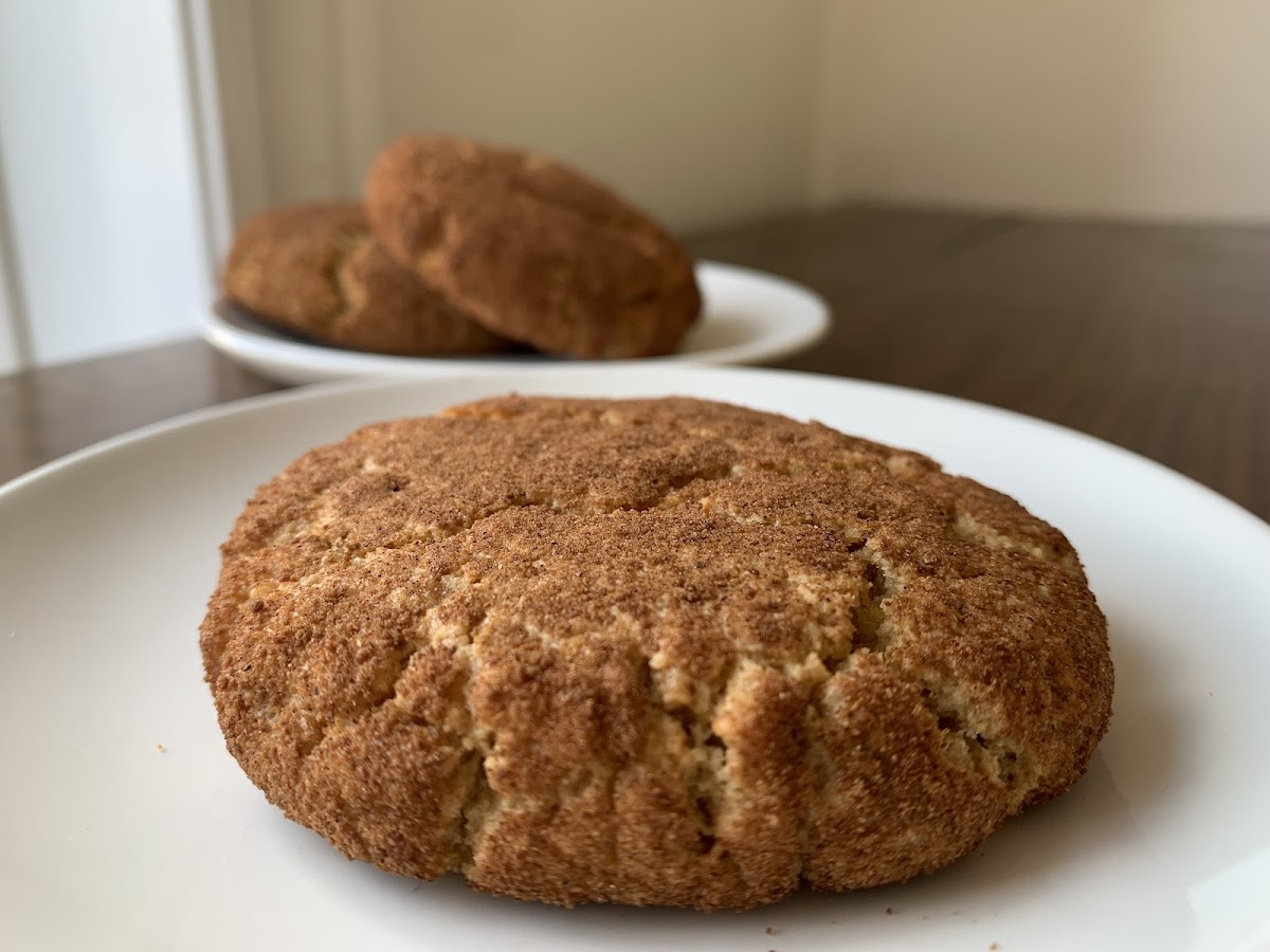 Almond Snickerdoodle Cookie