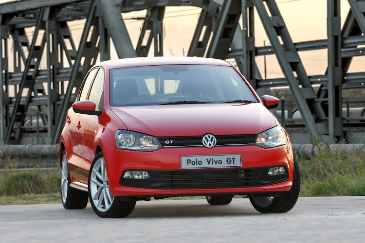 A Volkswagen Polo Vivo GT.