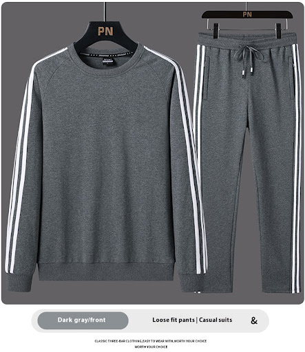 Title 2, Mens Casual Sportswear Suit, a two-piece set w...