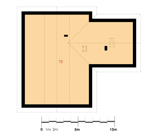 Angularis III G1 - Rzut poddasza