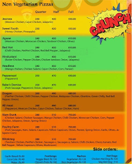 Pizza Crunch menu 2