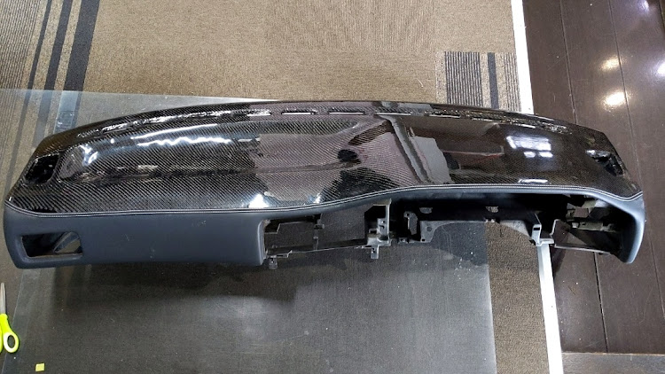 スプリンタートレノのダッシュボードFRP・DIY・AE92・ダブルステッチシート・ハセプロに関するカスタム事例の投稿画像2枚目