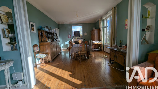 Buy this luxury property in Pau (64000) - Neighborhood Pau Sud - Dining room with antique furniture and parquet floor