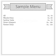 Tanishka South Indian Foods menu 2