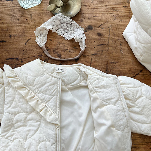Title 9, Babys Lightweight Zipper Lace Jacket Cotton-pa...