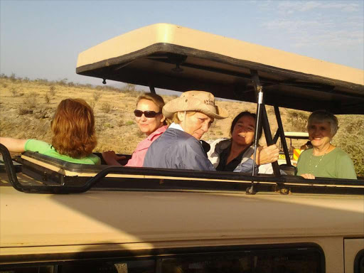 Visitors at Shaba Game Reserve in Isiolo county