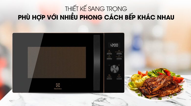 Lò vi sóng Electrolux có nướng 25 lít EMG25D59EB