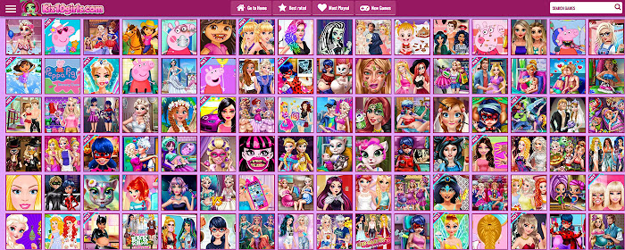 kiz10girls.com - Online Girls Games for Free marquee promo image