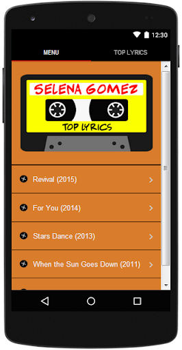 Top Lyrics Of Selena Gomez