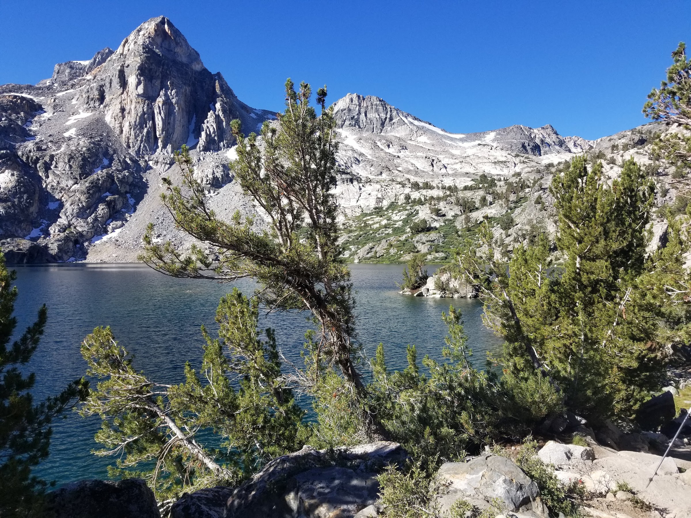 Painted Lady above one of the Rae Lakes