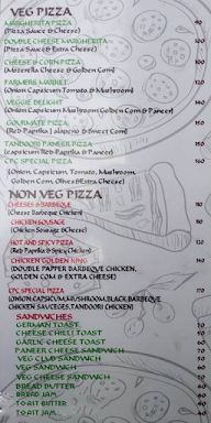 Cafe Pizza Corner menu 2