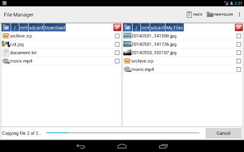 File Manager by Moniusoft Screenshots 4