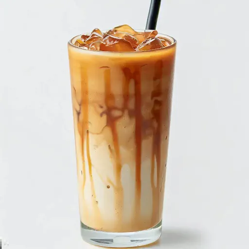 Caramel Frappe [450 Ml, 1 Mason Jar]