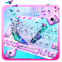 Dreamy Feather Keyboard Theme 10001003 APK Download