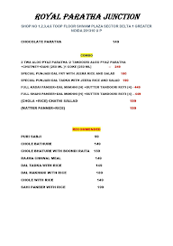 Paratha Junction menu 4