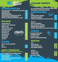 Being Healthy Kitchen menu 3