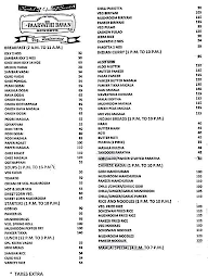 Parvathi Bhavan Sweets menu 1