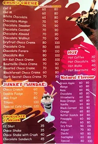 Cafe Creme menu 3