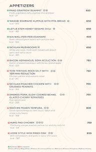 Sesame - Hyatt Centric menu 6